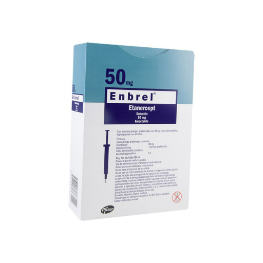 Farmacia Nbio | Enbrel 50 mg Solución Inyectable 2 Jeringas Prellenadas ...