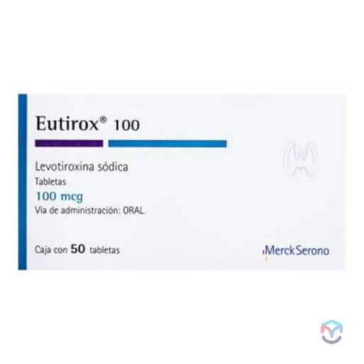 Farmacia Nbio | Eutirox 100 mcg 50 Tabletas | Envíos a todo México