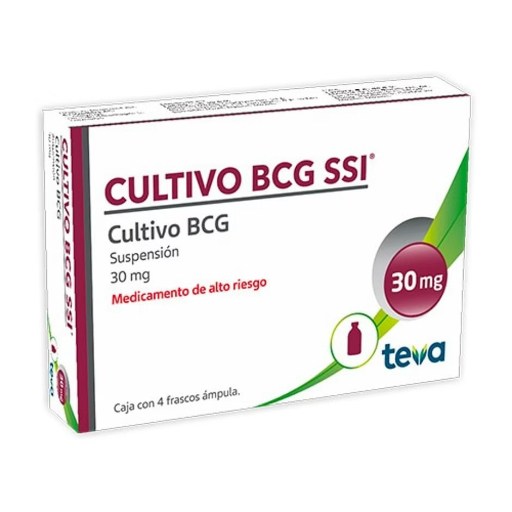 Farmacia Nbio Cultivo BCG SSI 30 mg 4 Frasco Ámpula Envíos a todo