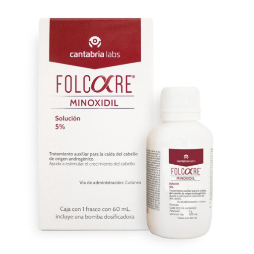 Farmacia Nbio Folcare 5 Minoxidil Solución 60 ml Envíos a todo México